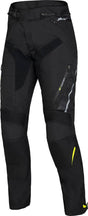 Schwarze iXS Sport Hose Carbon-ST für Touren, aus robustem Material, mit verstärkten Bereichen und komfortabler Passform.