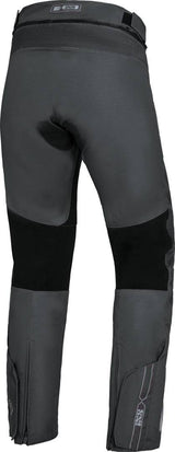 Dunkelgraue und schwarze iXS Sport Adventure Hose Trigonis-Air, atmungsaktiv und strapazierfähig für Outdoor-Aktivitäten