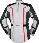iXS Tour Jacke Evans-ST 2.0 hellgrau-grau-rot