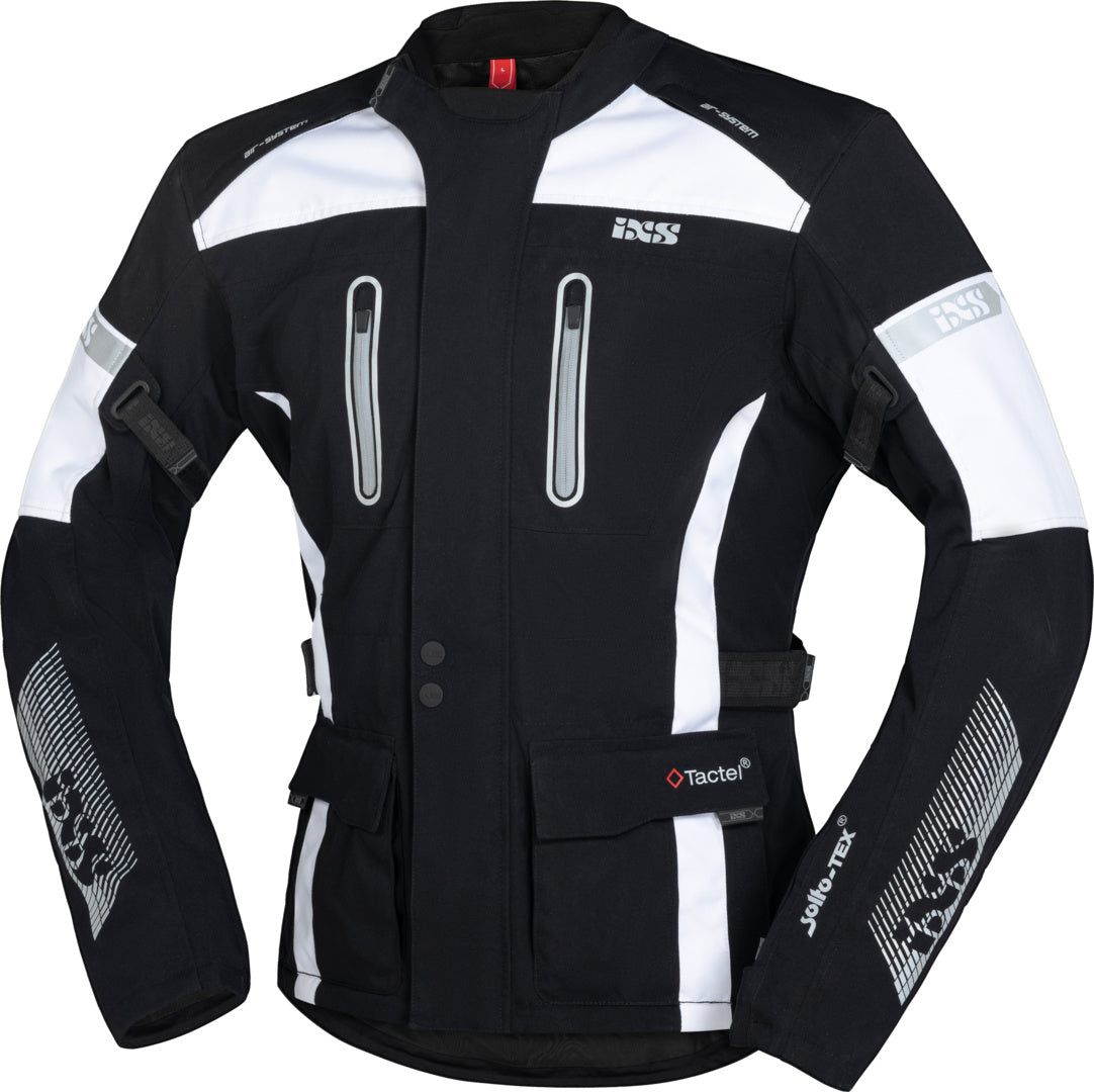 iXS Tour Jacke Pacora-ST schwarz-weiss