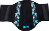 iXS Damen Nierengurt Shaped schwarz-türkis
