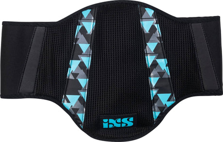iXS Damen Nierengurt Shaped schwarz-türkis