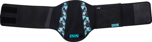iXS Damen Nierengurt Shaped schwarz-türkis