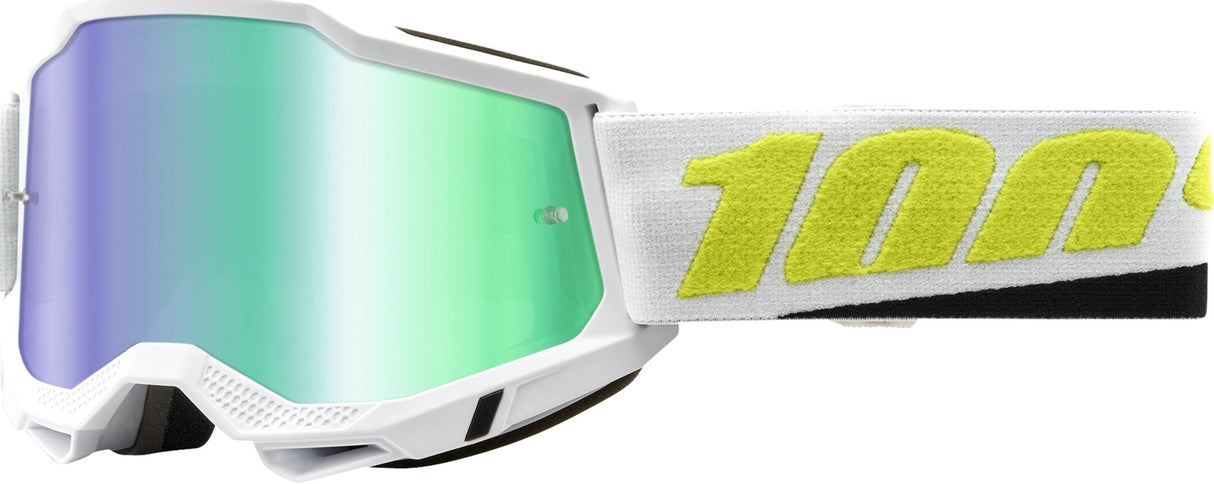 100% Motocrossbrille Accuri 2 Peyote - Mirror Green