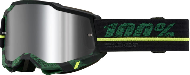 100% Motocrossbrille Accuri 2 Overlord - Mirror Silver