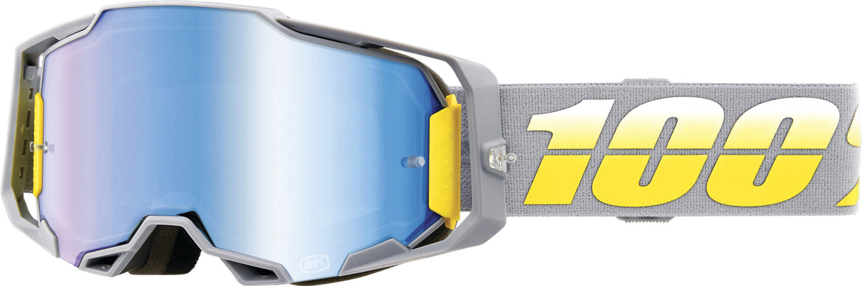 100% Armega Motocrossbrille Complex - Mirror Blue