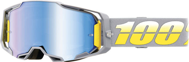 100% Armega Motocrossbrille Complex - Mirror Blue