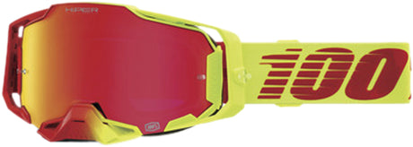 100% Armega HIPER Motocrossbrille Solaris - Mirror Red