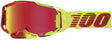100% Armega HIPER Motocrossbrille Solaris - Mirror Red