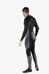 Damen-Funktionsbekleidung, iXS 365 Einteiler, eng anliegend, aus atmungsaktivem Material, in Schwarz, mit Reißverschluss vorne