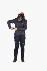 iXS Tour Damen Hose Puerto-ST schwarz