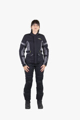 iXS Tour Damen Jacke Laminat-ST-Plus schwarz-grau