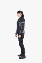 iXS Tour Damen Jacke Laminat-ST-Plus schwarz-grau