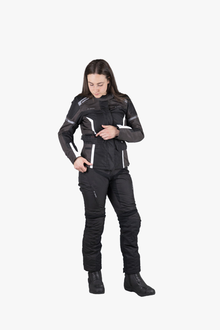 iXS Tour Damen Jacke Evans-ST 2.0 schwarz-grau-weiss