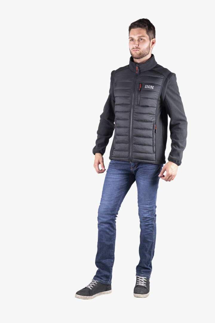 iXS Team Jacke Zip-Off schwarz