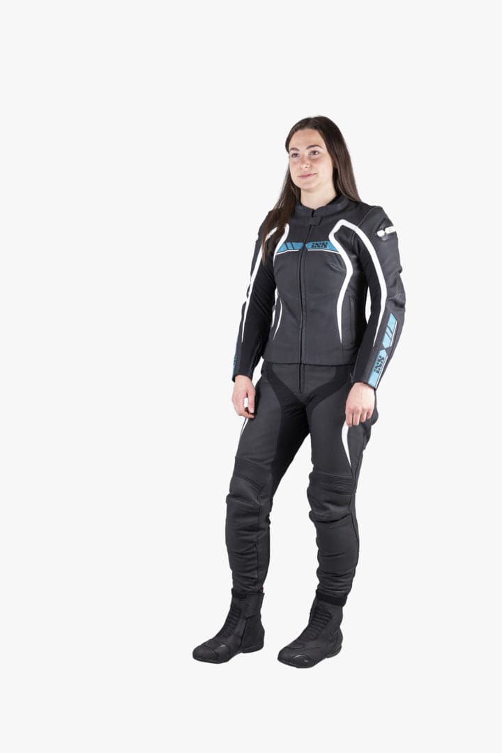 iXS Sport LD Damen Jacke RS-600 1.0 schwarz-türkis