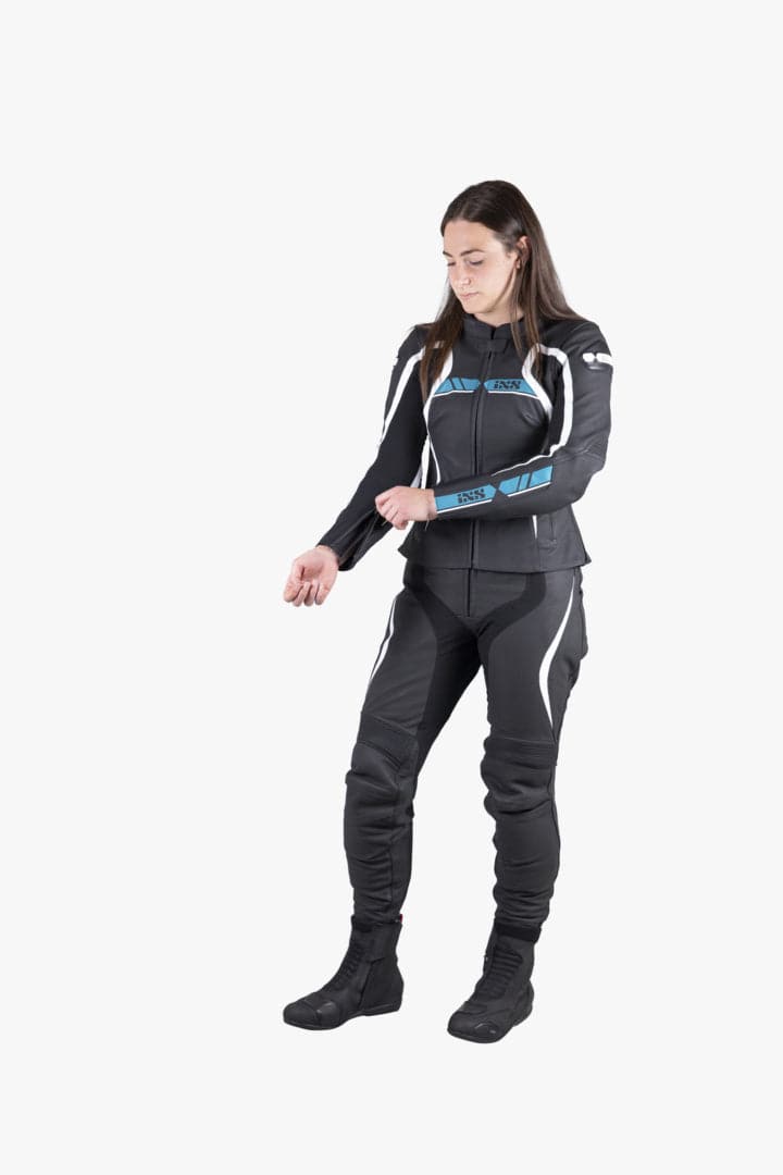 iXS Sport LD Damen Jacke RS-600 1.0 schwarz-türkis