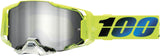 100% Armega Motocrossbrille Koropi - Mirror Silver