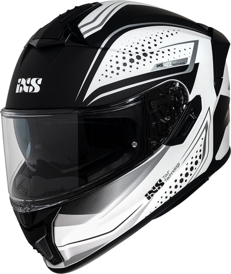 iXS Integralhelm iXS422 FG 2.2 matt weiß-grau mit Belüftungsöffnungen und Komfortpolster, Schutz für Radfahrer.