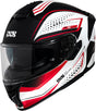 iXS Integralhelm iXS422 FG 2.2 matt weiss-rot