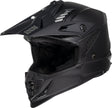 Schwarzer iXS Motocrosshelm iXS363 1.0 in mattem Finish, mit Visier und Belüftungsöffnungen für sicheren Schutz beim Motocross