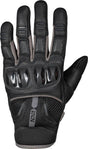 Schwarze iXS Tour Handschuhe Fresh 3.0 mit gepolstertem Handrücken und atmungsaktivem Material, für Radfahren und Touren.