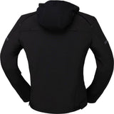 Schwarze iXS Classic SO Jacke Moto 2.0, robuste Motorradjacke mit klassischen Design und hoher Schutzfunktion.
