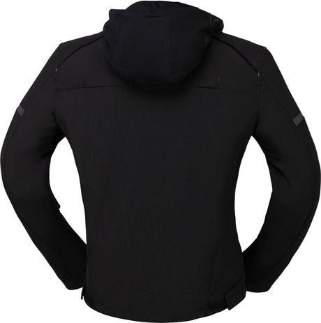 Schwarze iXS Classic SO Jacke Moto 2.0, robuste Motorradjacke mit klassischen Design und hoher Schutzfunktion.
