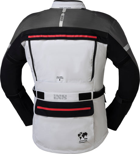 iXS Tour Jacke Montevideo-ST 3.0 hellgrau-dunkelgrau-schwarz