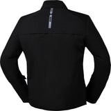 Schwarze iXS Urban Jacke Destination-ST-Plus für Touren, wasserfest und atmungsaktiv, mit reflektierenden Elementen, seitliche Taschen