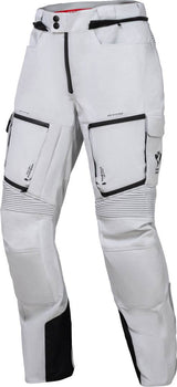 Leichte iXS Tour Montevideo-Air 3.0 Adventure-Hose in hellgrau-Schwarz, strapazierfähig und komfortabel für Outdoor-Aktivitäten