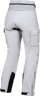 Hellgrau-schwarze Adventure-Hose von iXS Tour Montevideo-Air 3.0, strapazierfähig mit verstellbaren Elementen, für outdoor Aktivitäten