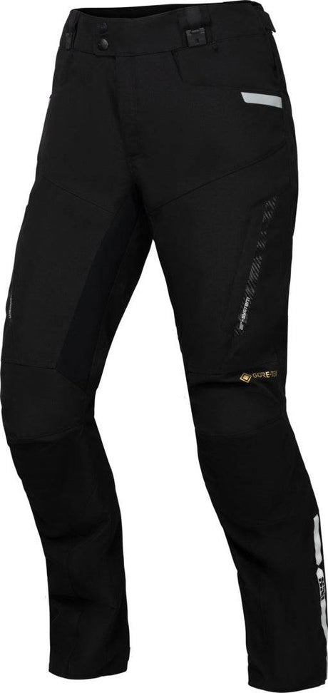 Schwarze iXS Tour Hose Horizon-GTX für Abenteuer, wetterfest und strapazierfähig, ideal für Outdoor-Aktivitäten.