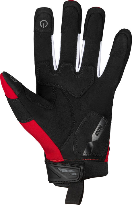 iXS Tour Handschuh Pandora-Air 2.0 schwarz-rot-weiss