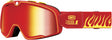 100% Motocrossbrille Barstow Death Spray - Mirror Red Lens
