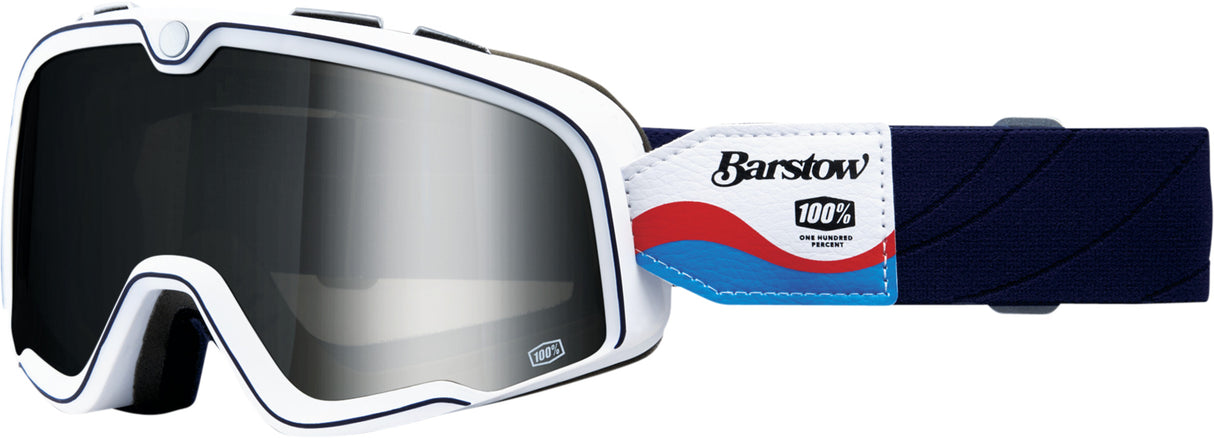 100% Motocrossbrille Barstow Lucien - Mirror Silver Lens