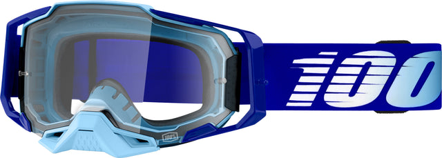 100% Armega Motocrossbrille Royal - Clear Lens