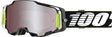 100% Armega HIPER Motocrossbrille RACR - Mirror Silver Lens