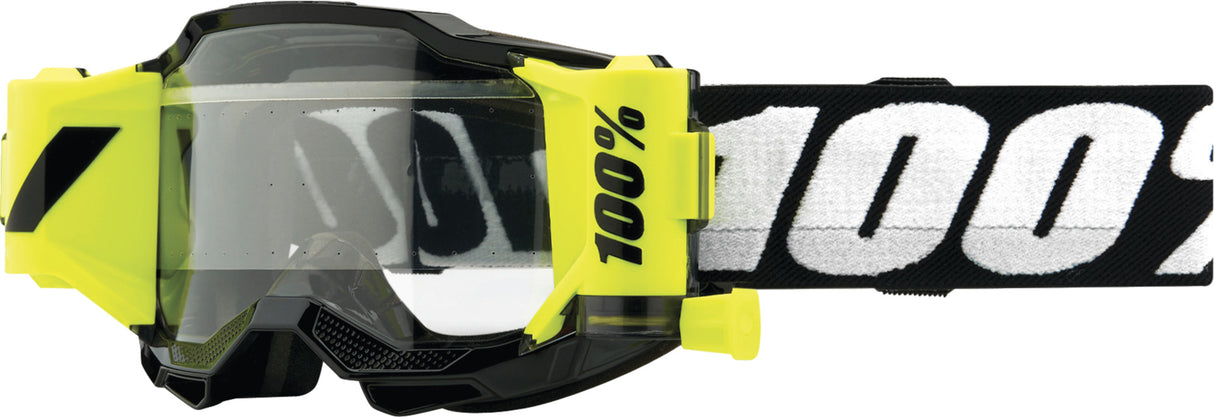 100% Motocrossbrille Accuri 2 Junior Forecast Black - Clear