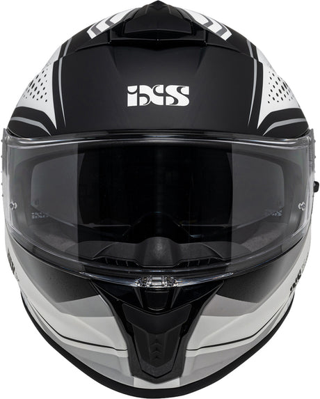 iXS Integralhelm iXS422 FG 2.2 in mattem Weiß-Grau, mit stylischem Design und sicherer Passform für Radfahrer.