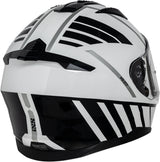 iXS Integralhelm iXS217 2.0 in Weiß-Schwarz, vollsichtiger Motorradhelm mit Belüftung und Sicherheitsfeatures.