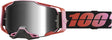 100% Armega Motocrossbrille Guerlin - Mirror Silver Lens