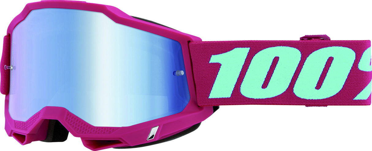 100% Motocrossbrille Accuri 2 Excelsior - Mirror blue Lens