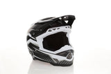 Schwarzer 6D ATR-3 Rival Matte White FIM Motocrosshelm mit Visier und Belüftungsöffnungen, sicherer Schutz für motocross Fahrer