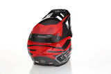 Motocrosshelm 6D ATR-3 Rival Gloss Red FIM mit aerodynamischem Design und verstellbarem Visier, rot glänzend, für Offroad-Fahrer