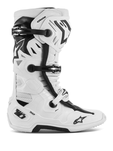 Alpinestars Tech 10 Supervented Motocross Stiefel Weiß