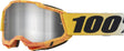 100% Motocrossbrille Accuri 2 Razza - Mirror Silver Lens