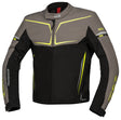 iXS Sport Jacke TS-Pro ST+ in schwarz-grau-fluo gelb, touring Jacke mit reflektierenden Elementen und sportlichem Design