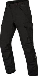 Schwarze iXS Tour Adventure Hose Space-ST+ mit robustem Material und verstellbarem Bund, ideal für Outdoor- und Motorradtouren