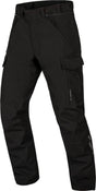 Schwarze iXS Tour Adventure Hose Space-ST+ mit robustem Material und verstellbarem Bund, ideal für Outdoor- und Motorradtouren